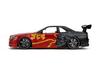 Nissan Skyline GT-R 2002 Godzilla  Jada 1:24